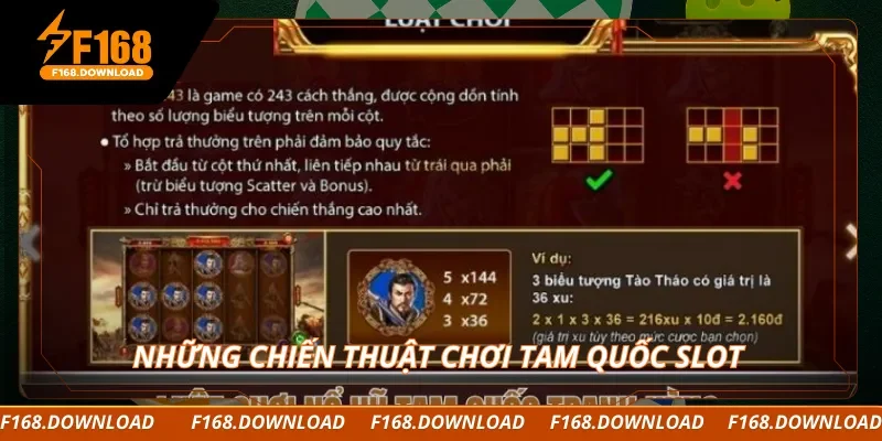 Những chiến thuật chơi Tam Quốc slot