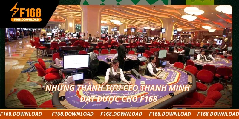 Những thành tựu CEO Thanh Minh đạt được cho F168